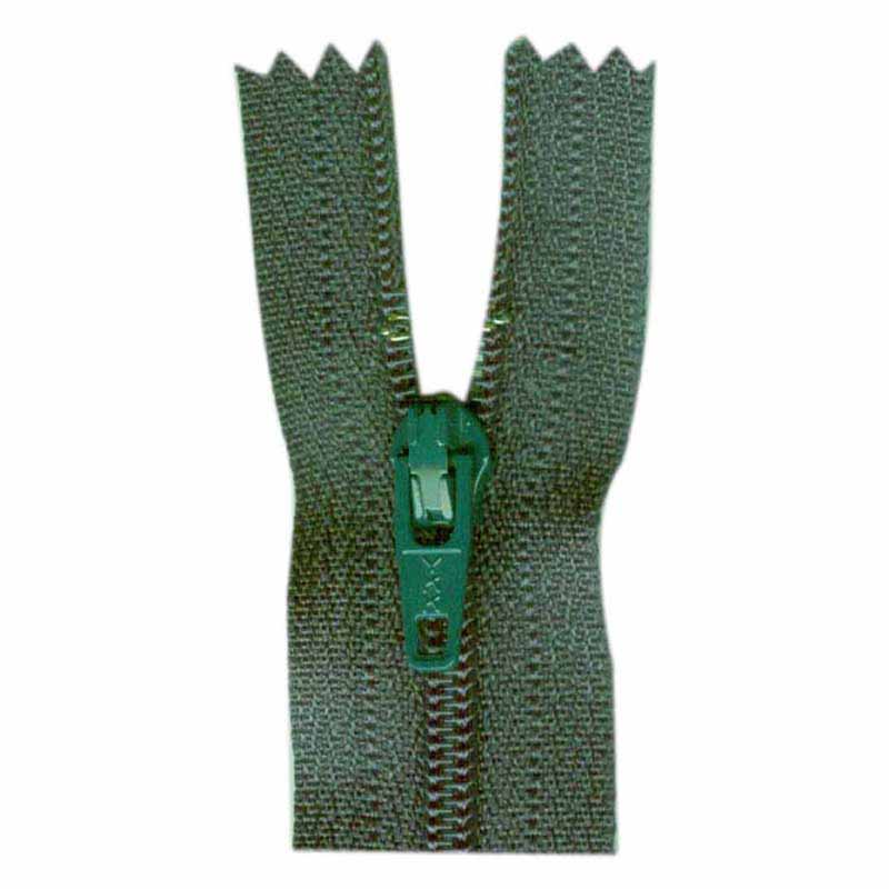 9" Closed-End Zipper - Teal