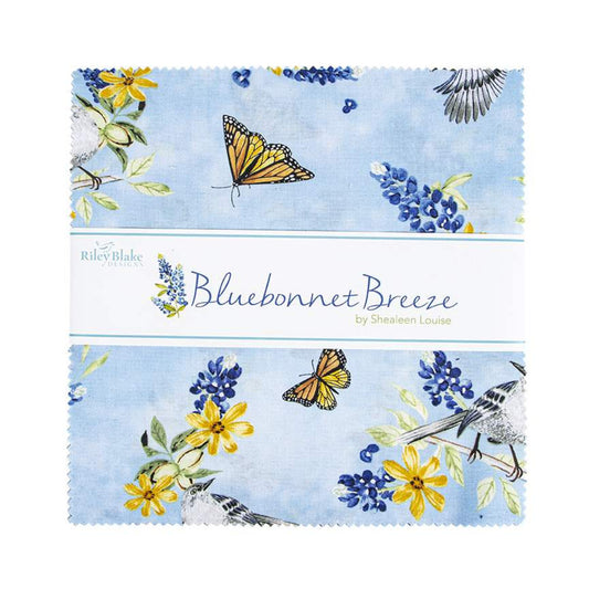 Bluebonnet Breeze (Riley Blake) - 10" Stacker