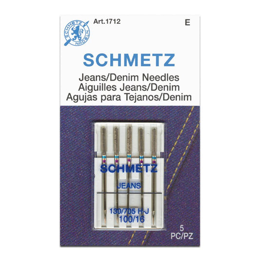 Schmetz Jeans/Denim Needles 100/16