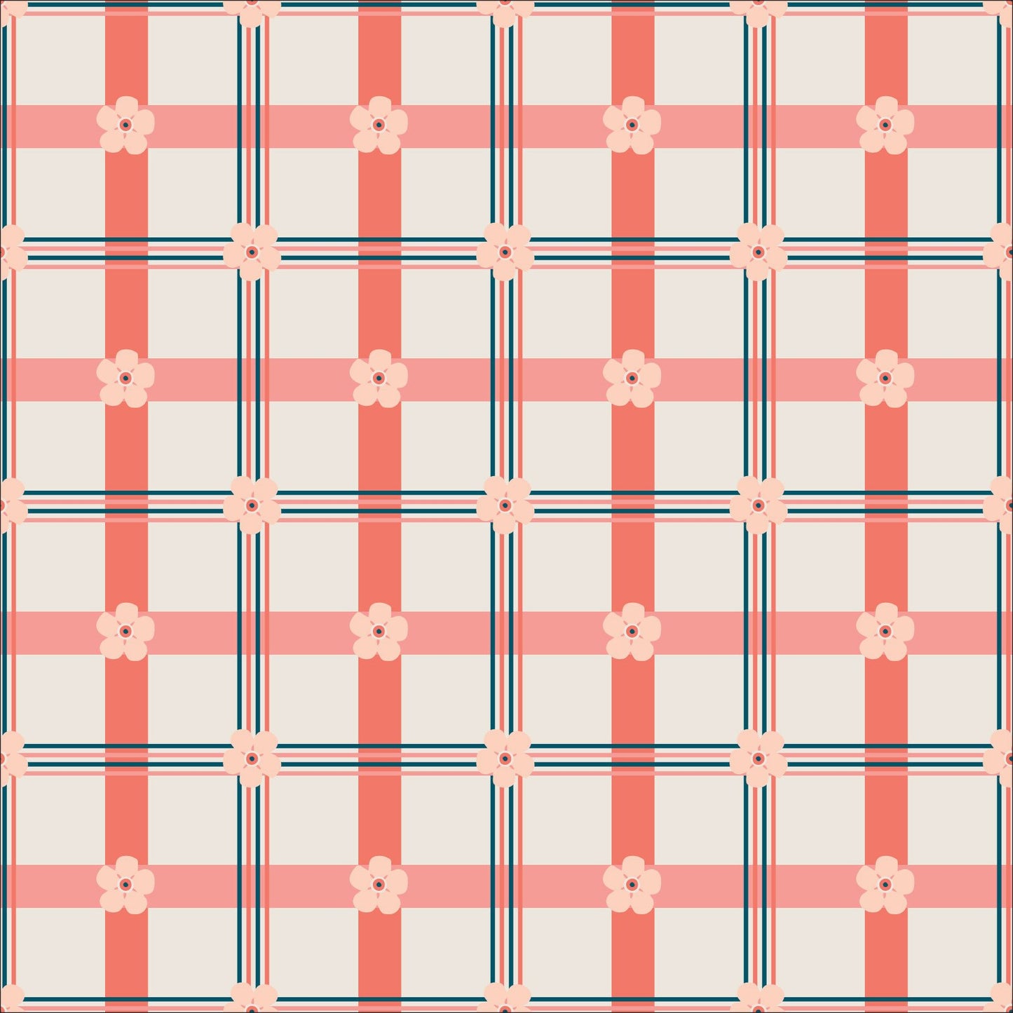 Tiny and Wild Meadow Picnic Fat Quarter (Cloud9)