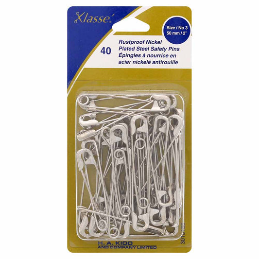 Klasse Safety Pins - 50mm