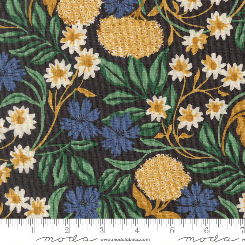 Brookside (Moda) - Forage Floral Midnight