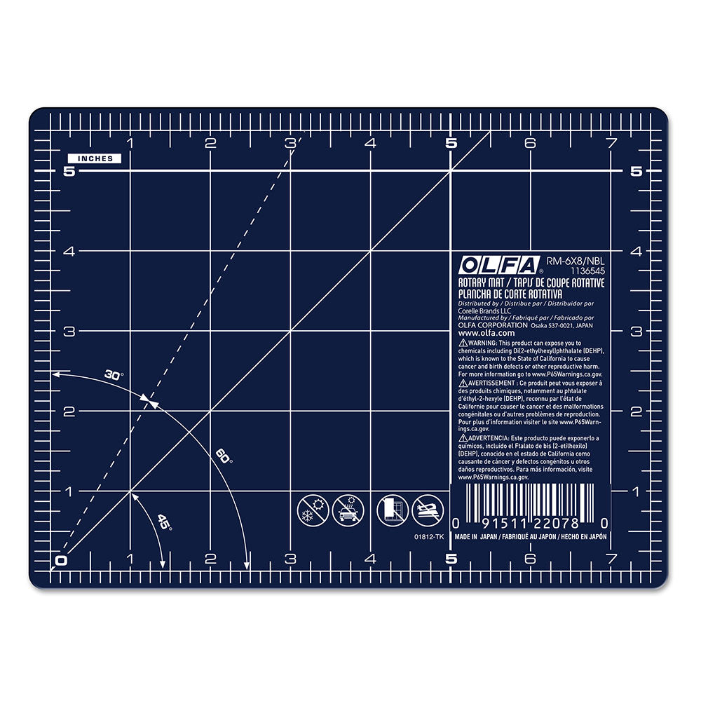 Olfa 6" x 8" Double Sided Rotary Mat