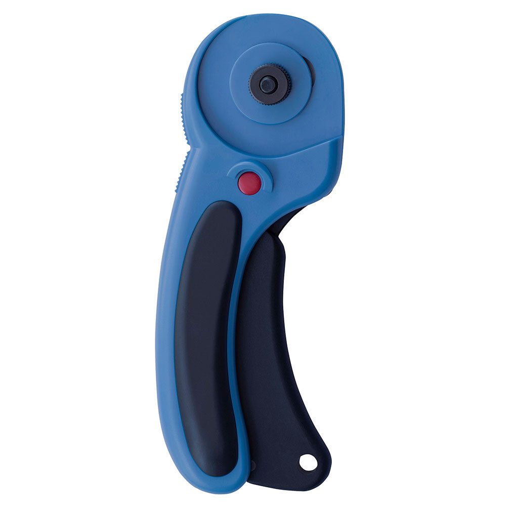 OLFA Deluxe Ergonomic Handle Rotary Cutter 45mm - Pacific Blue