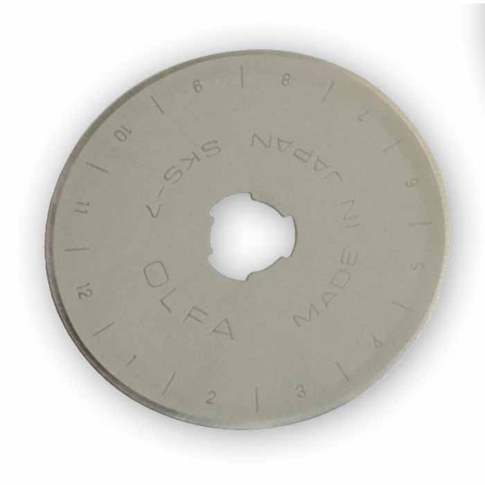 Olfa Tungsten Rotary Blade 45mm - 2 pack