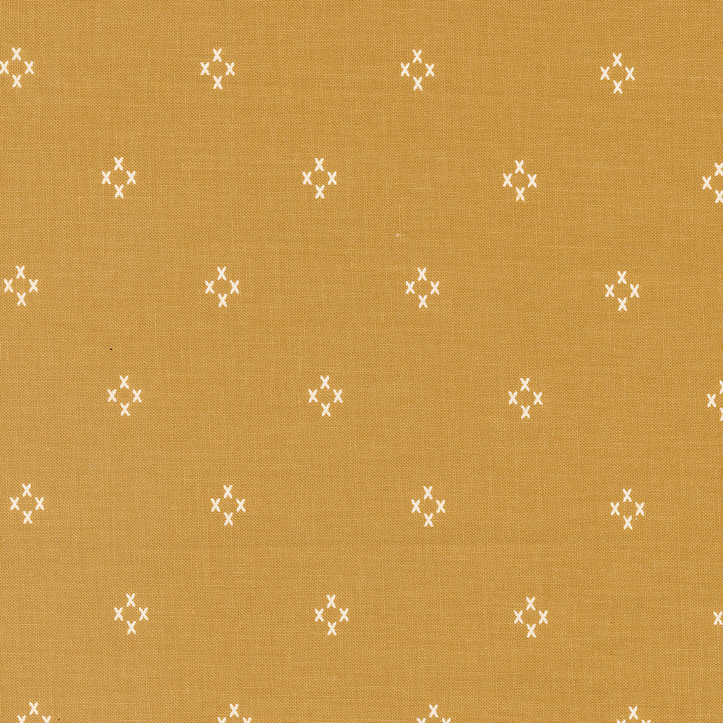 Seaglass Summer Cross My Heart Sunshine Fat Quarter (Moda)