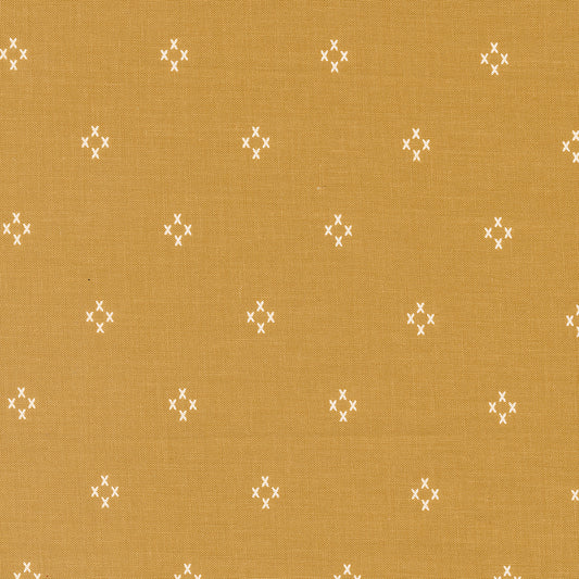 Seaglass Summer Cross My Heart Sunshine Fat Quarter (Moda)