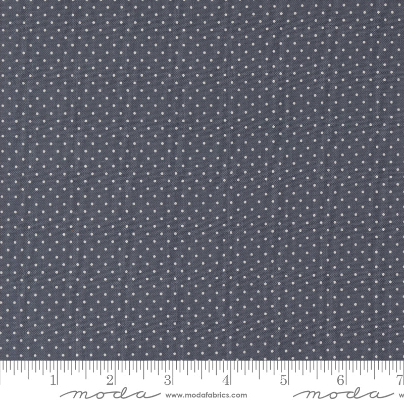 Sun-Drenched Farmhouse Dot Indigo Fat Quarter (Moda)