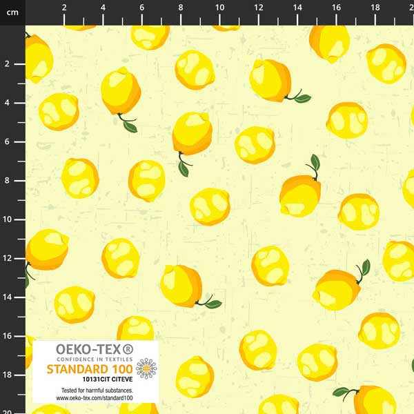 Citronella Bloom Lemons Fat Quarter (Stof)