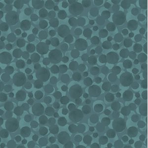 Bumbleberries Soft Teal Fat Quarter (Lewis & Irene)