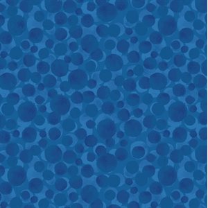 Bumbleberries Bossa Nova Blue Fat Quarter (Lewis & Irene)