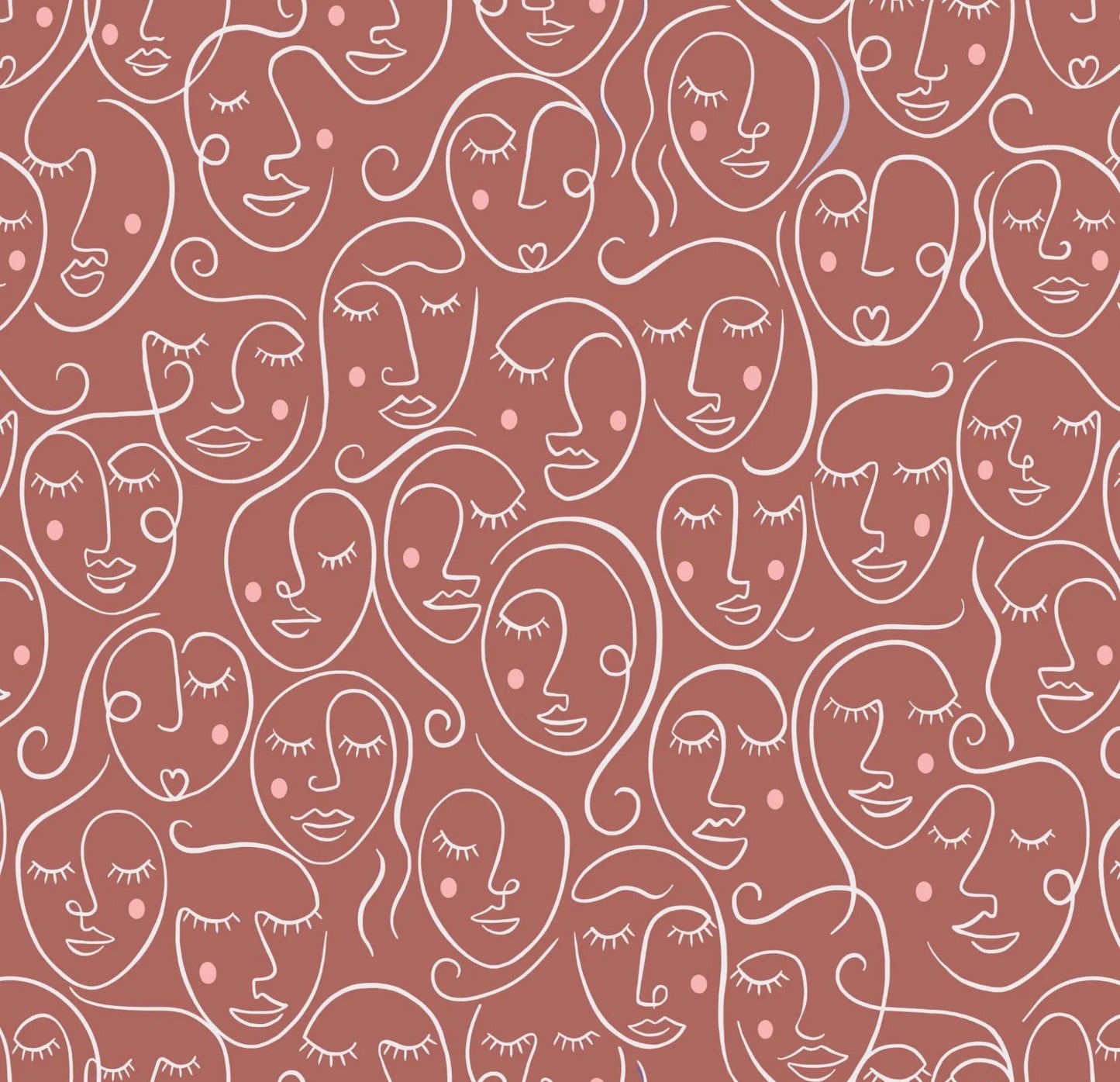 The Dreamer Contemplation on Cinnamon Fat Quarter (Lewis & Irene)