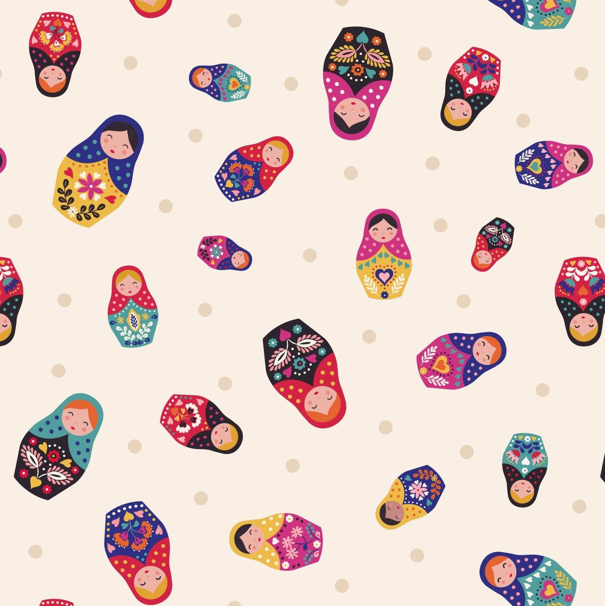 Little Matryoshka (Lewis & Irene) - Fat Quarter Bundle