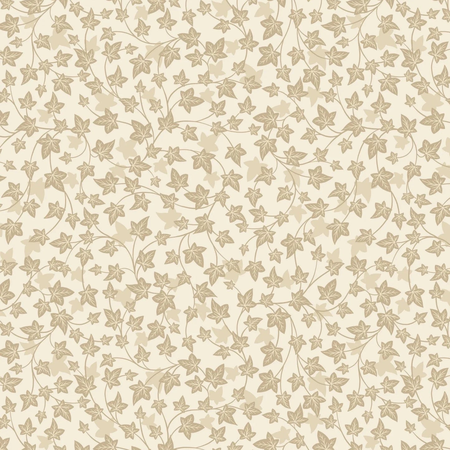 Evergreen Ivy Cream Fat Quarter (Lewis & Irene)