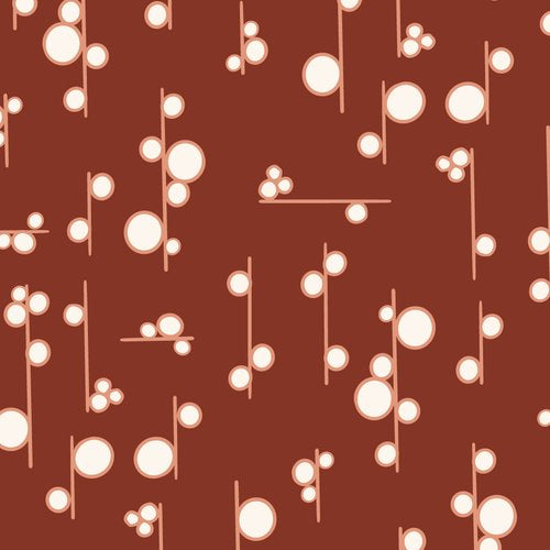 Broderi Nala Rust Fat Quarter (Dashwood Studio)