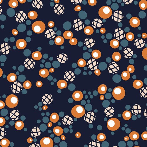 Broderi Kors Ocean Fat Quarter (Dashwood Studio)