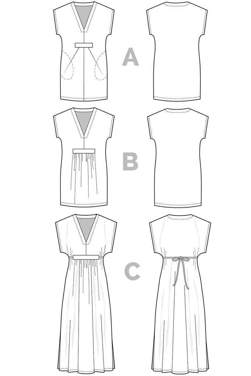 Charlie Caftan (Closet Core Patterns)