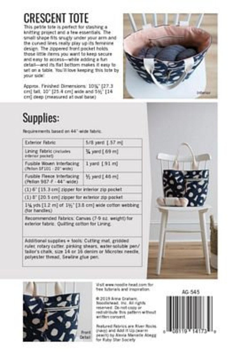 Crescent Tote (Noodlehead)