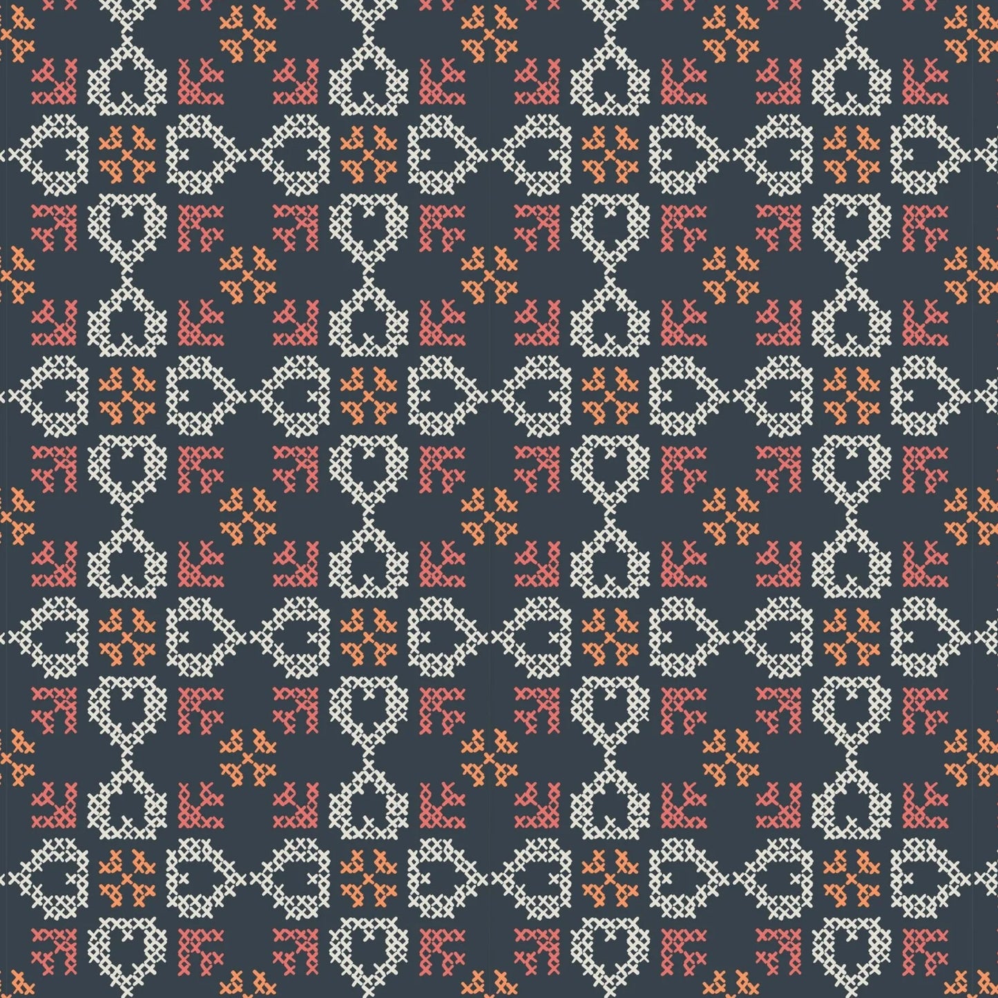 Folk Floral (Lewis & Irene) - 1/2 Meter Bundle