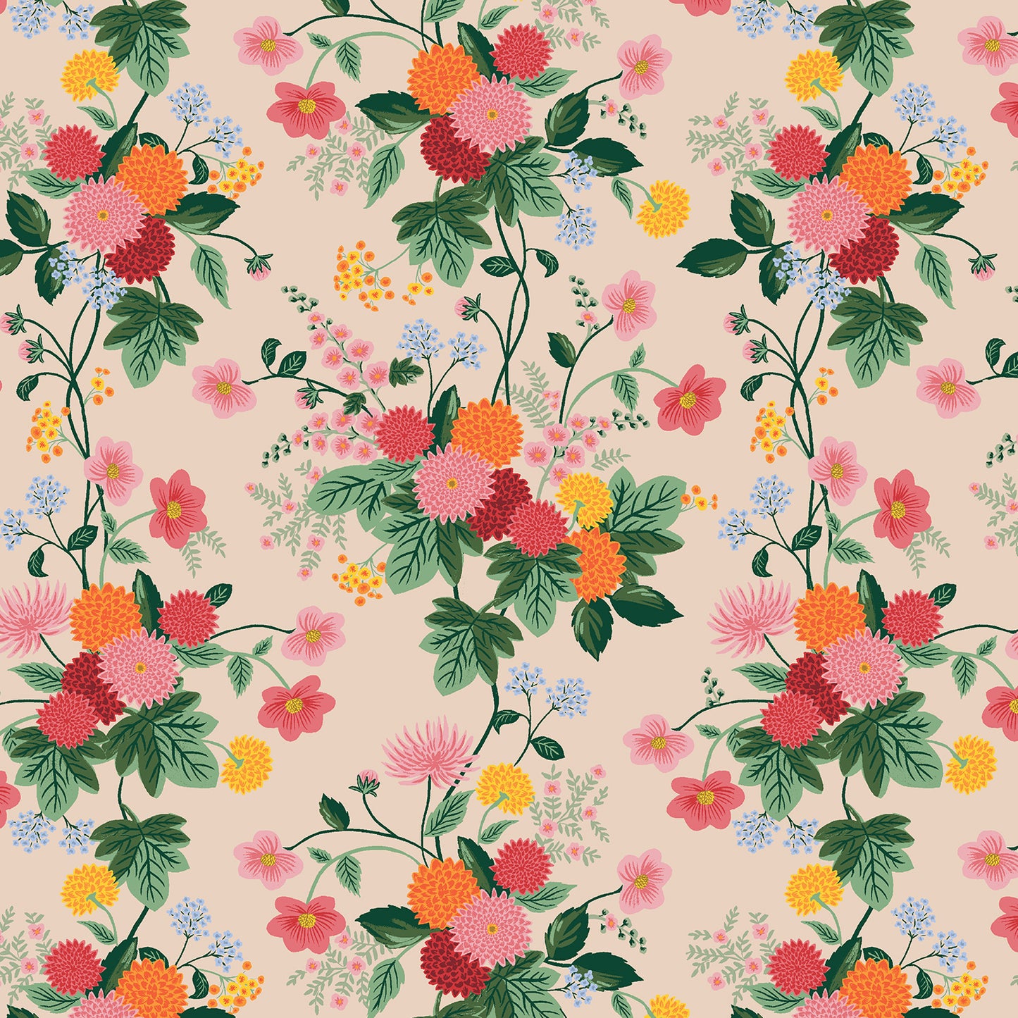 Dahlia - Rifle Paper Co (Cotton & Steel) - Dahlia Blush