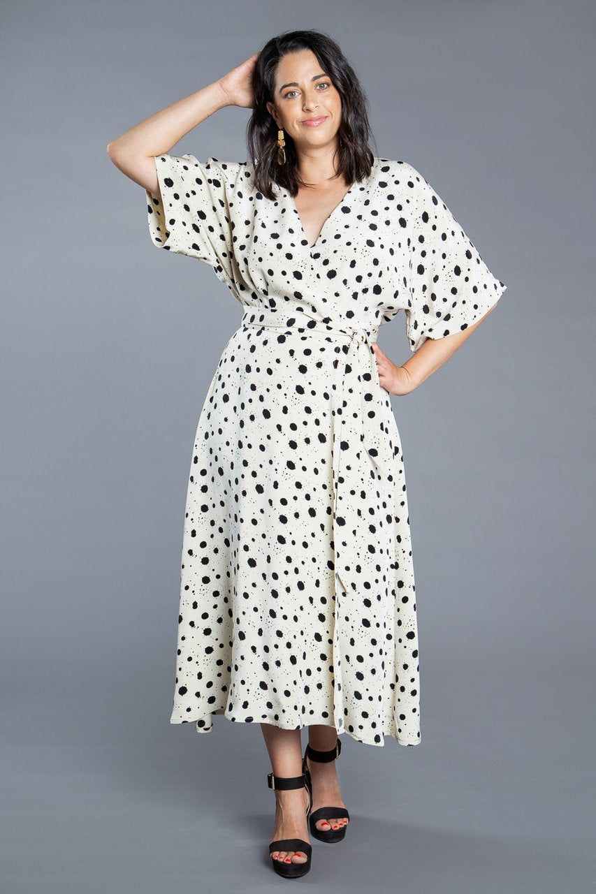 Elodie Wrap Dress (Closet Core Patterns)