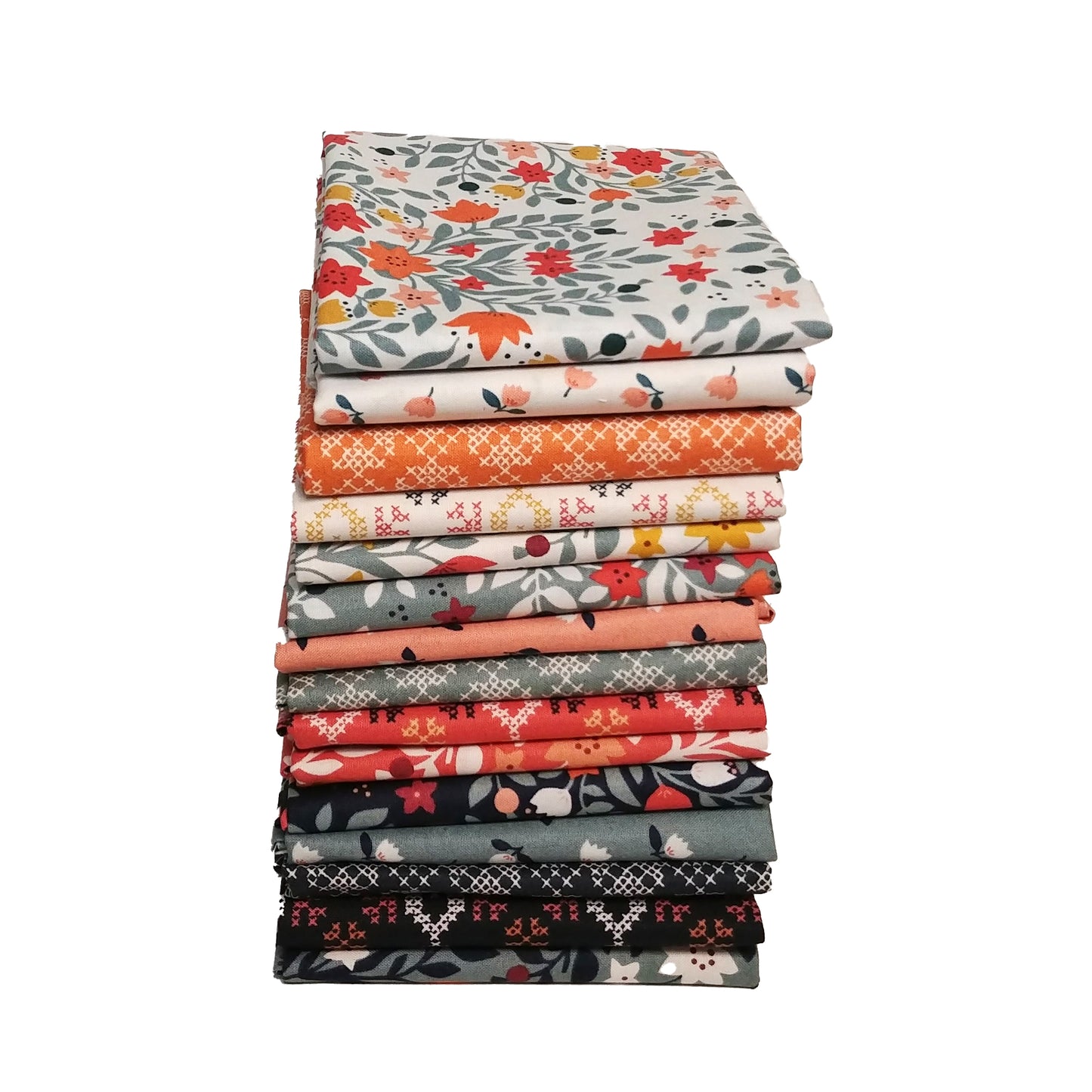 Folk Floral (Lewis & Irene) - 1/2 Meter Bundle