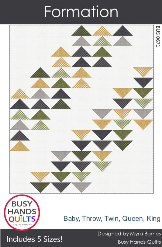 Formation Quilt Pattern (Busy Hands Quilts)