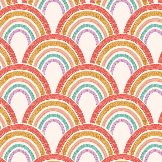 Good Vibes Rainbows Fat Quarter (Dashwood Studio)