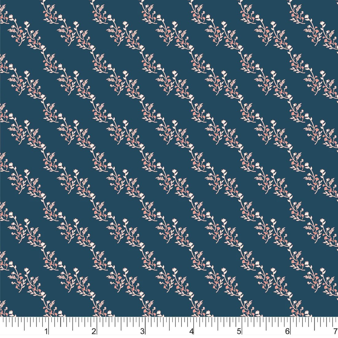 Garden Thyme Cascading Florals Fat Quarter (Phoebe Fabrics)