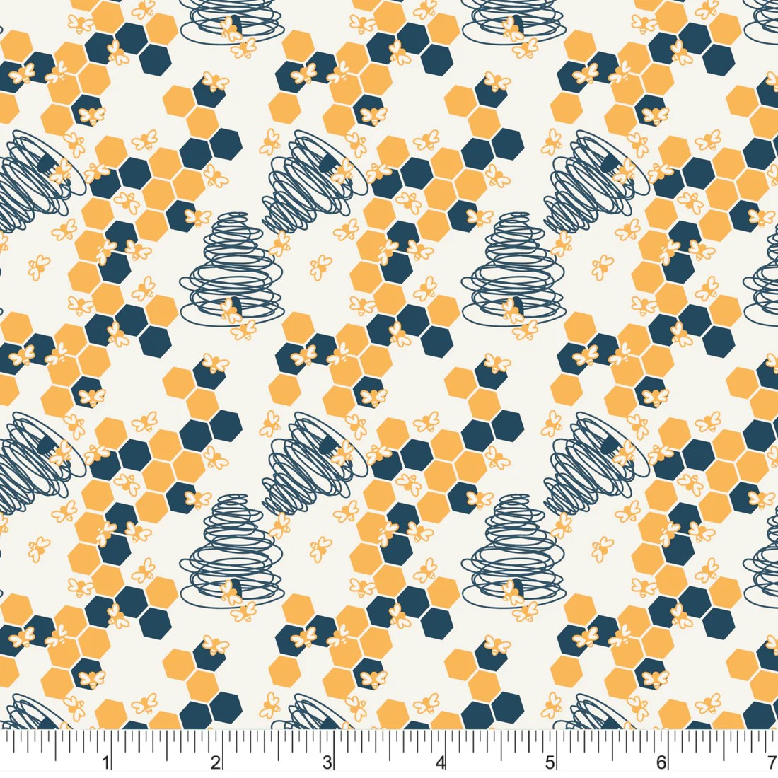 Garden Thyme (Phoebe Fabrics) - Honey Bee