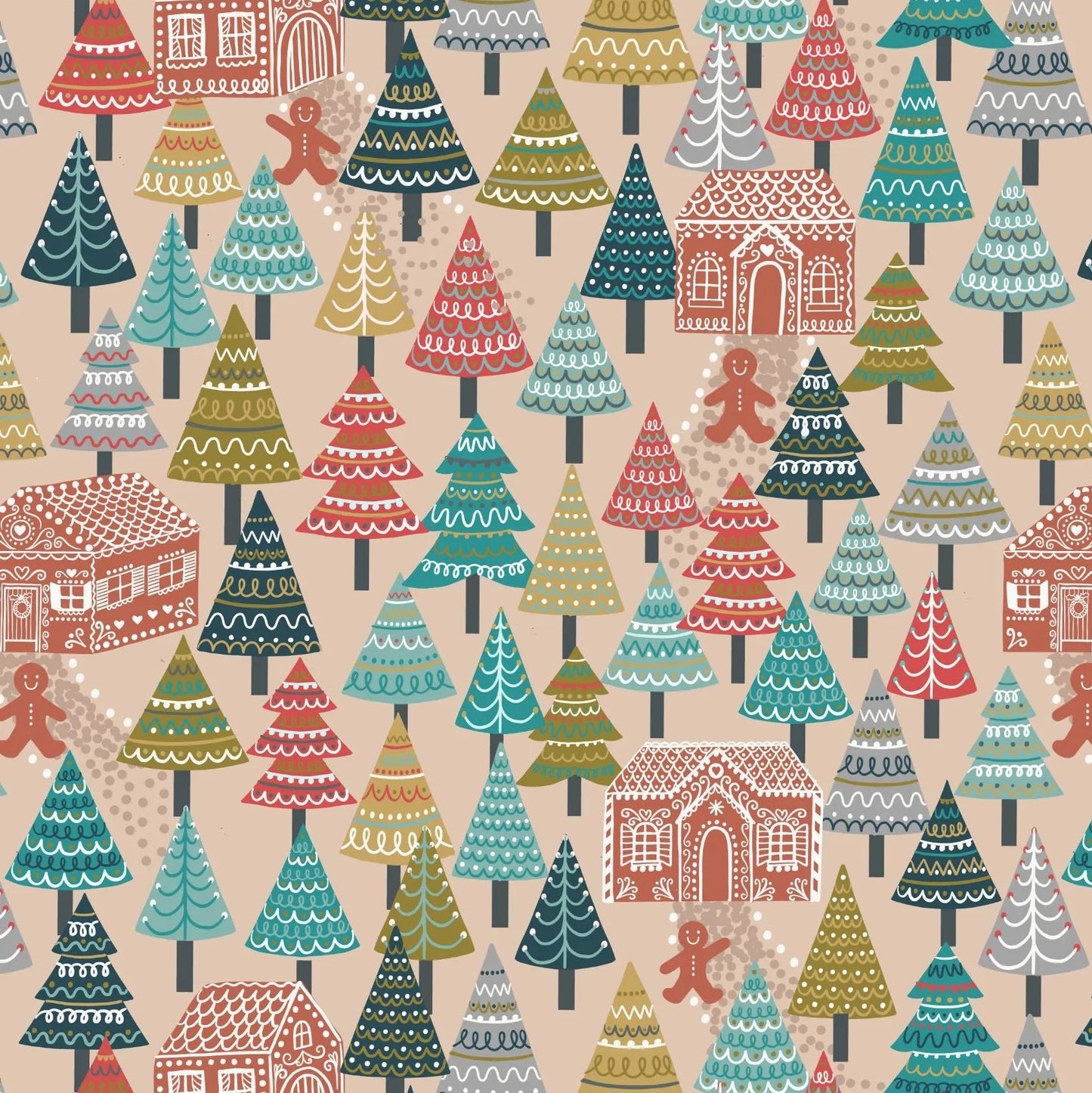 Gingerbread Season (Lewis & Irene) - Fat Quarter Bundle