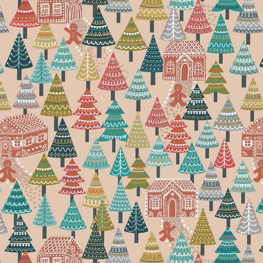 Gingerbread Season (Lewis & Irene) - Gingerbread Forest Light Butterscotch