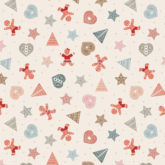 Gingerbread Season (Lewis & Irene) - Gingerbread Shapes Cream