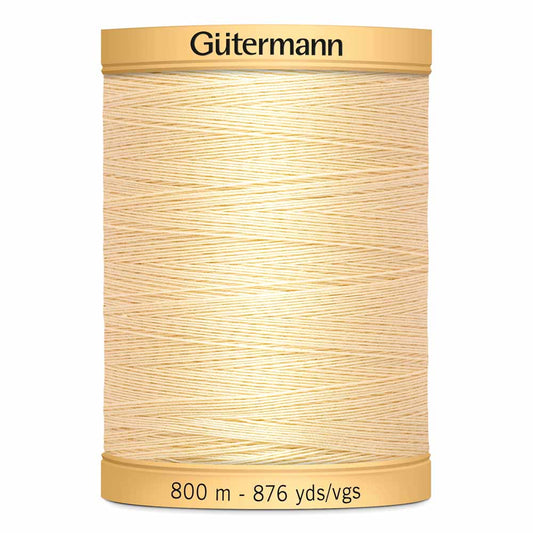 Gütermann Cotton 50wt Thread 800m - Cream