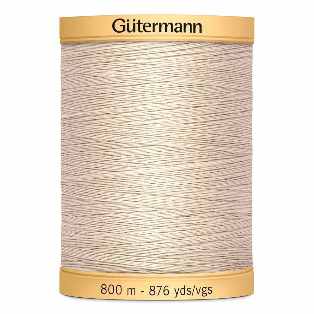 Gütermann Cotton 50wt Thread 800m - Light Gray