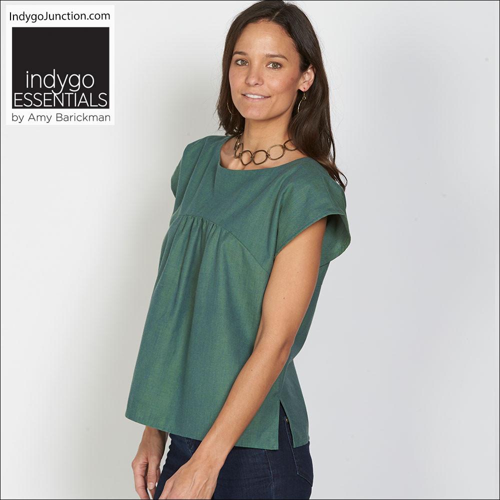 Slight Sleeve Top & Tunic Pattern (Indygo Junction)