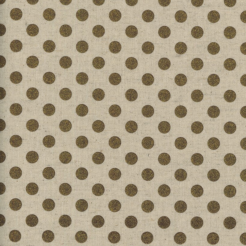 Cosmo Canvas - Natural Polka Dot