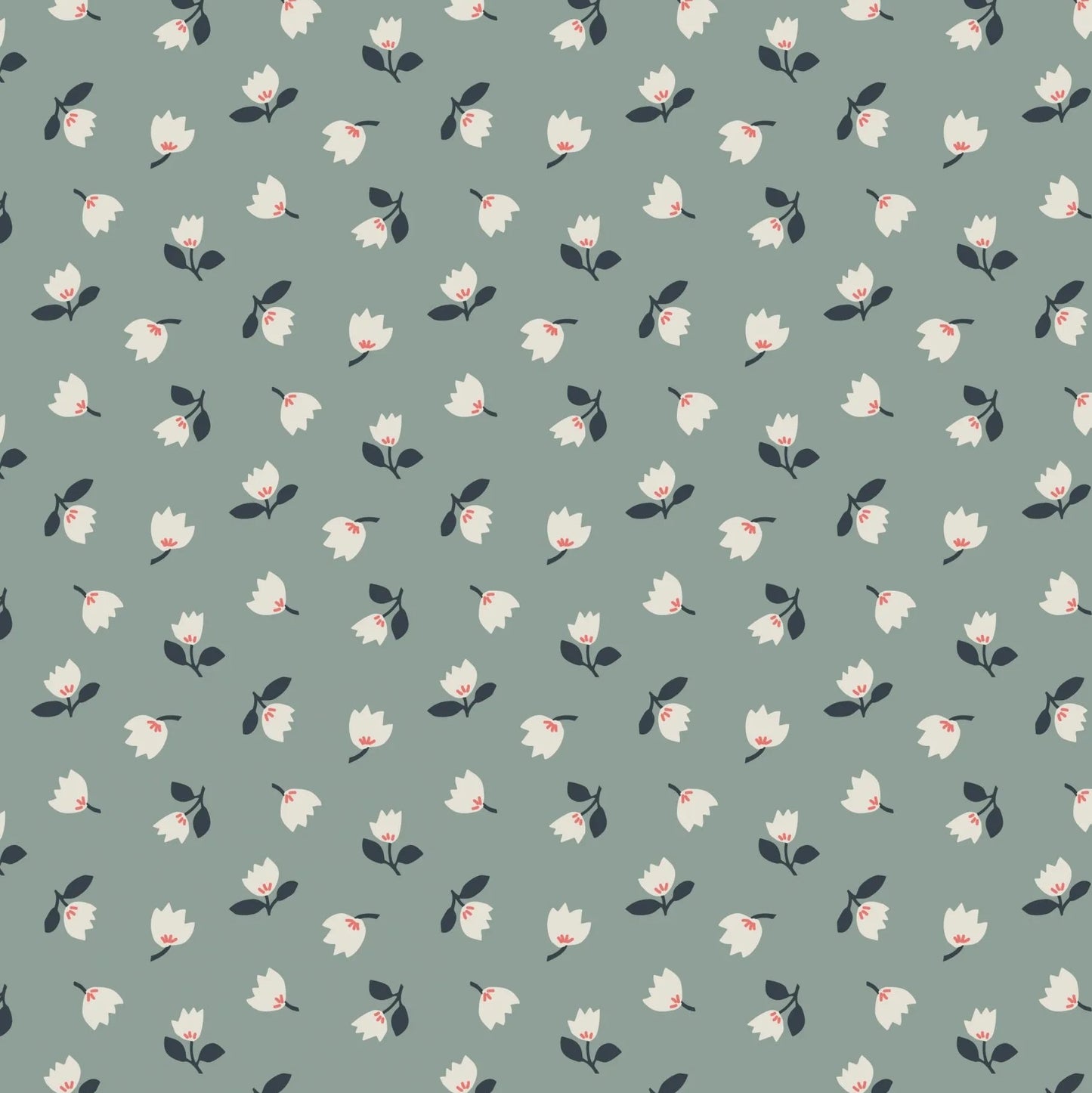 Folk Floral (Lewis & Irene) - 1/2 Meter Bundle