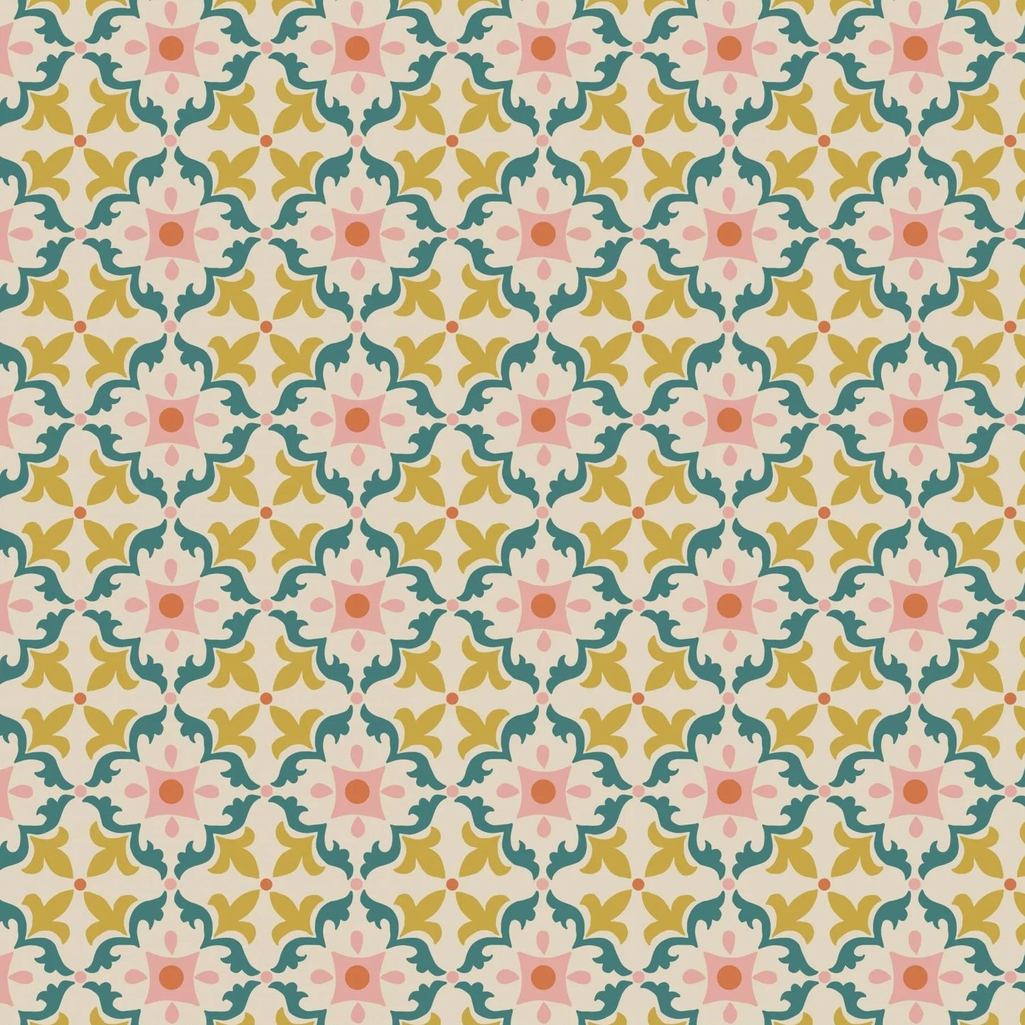 Majolica (Lewis & Irene) - Multi Tile Cream