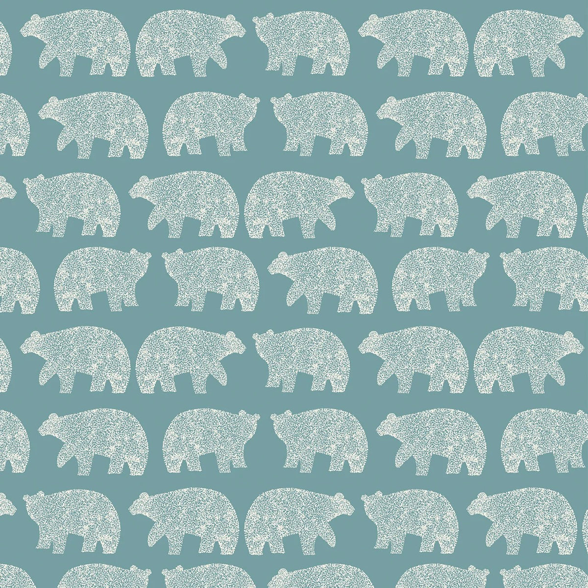 North Wind Polar Bears Fat Quarter (Thread & Ink)