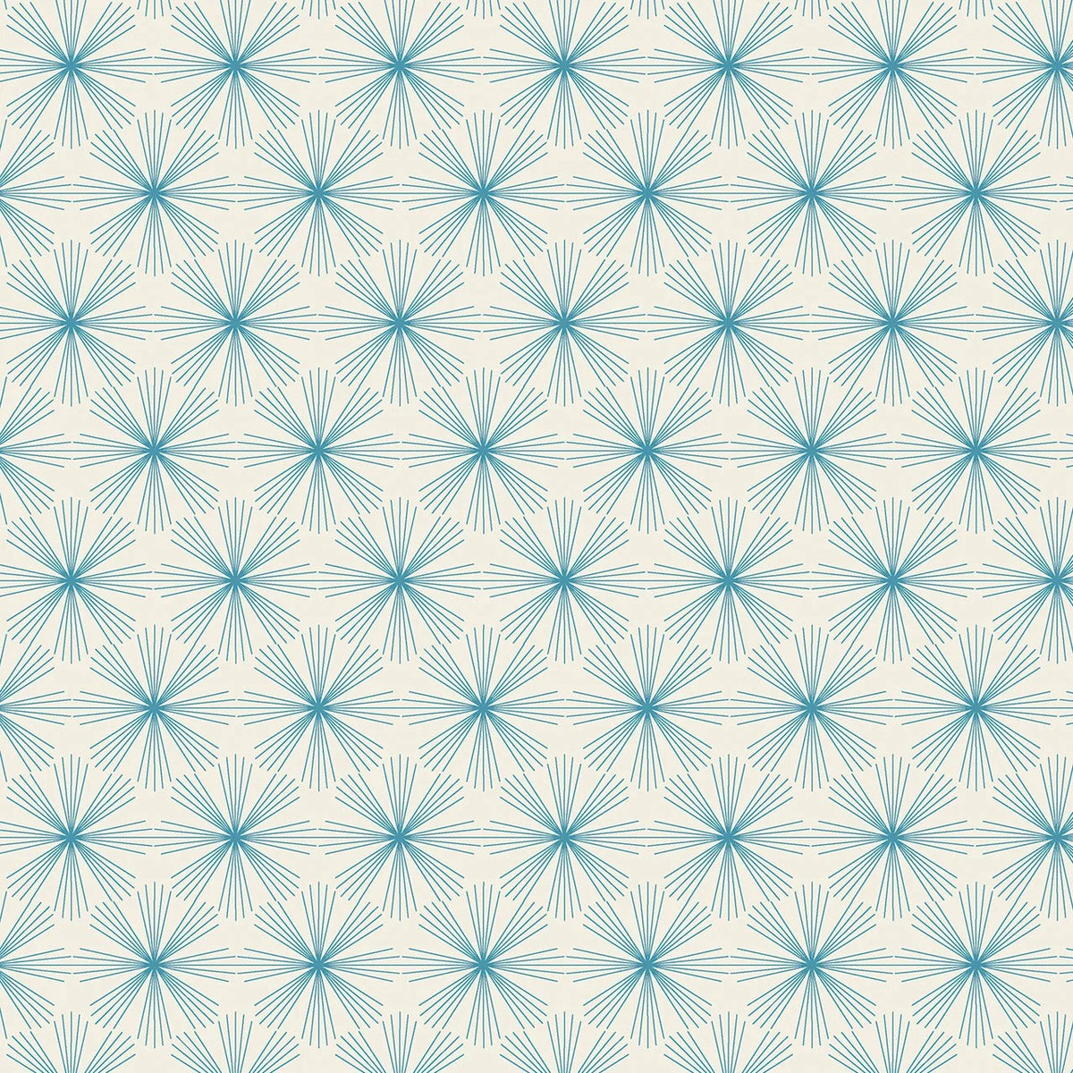 North Wind (Thread & Ink) - Snowflakes Ecru
