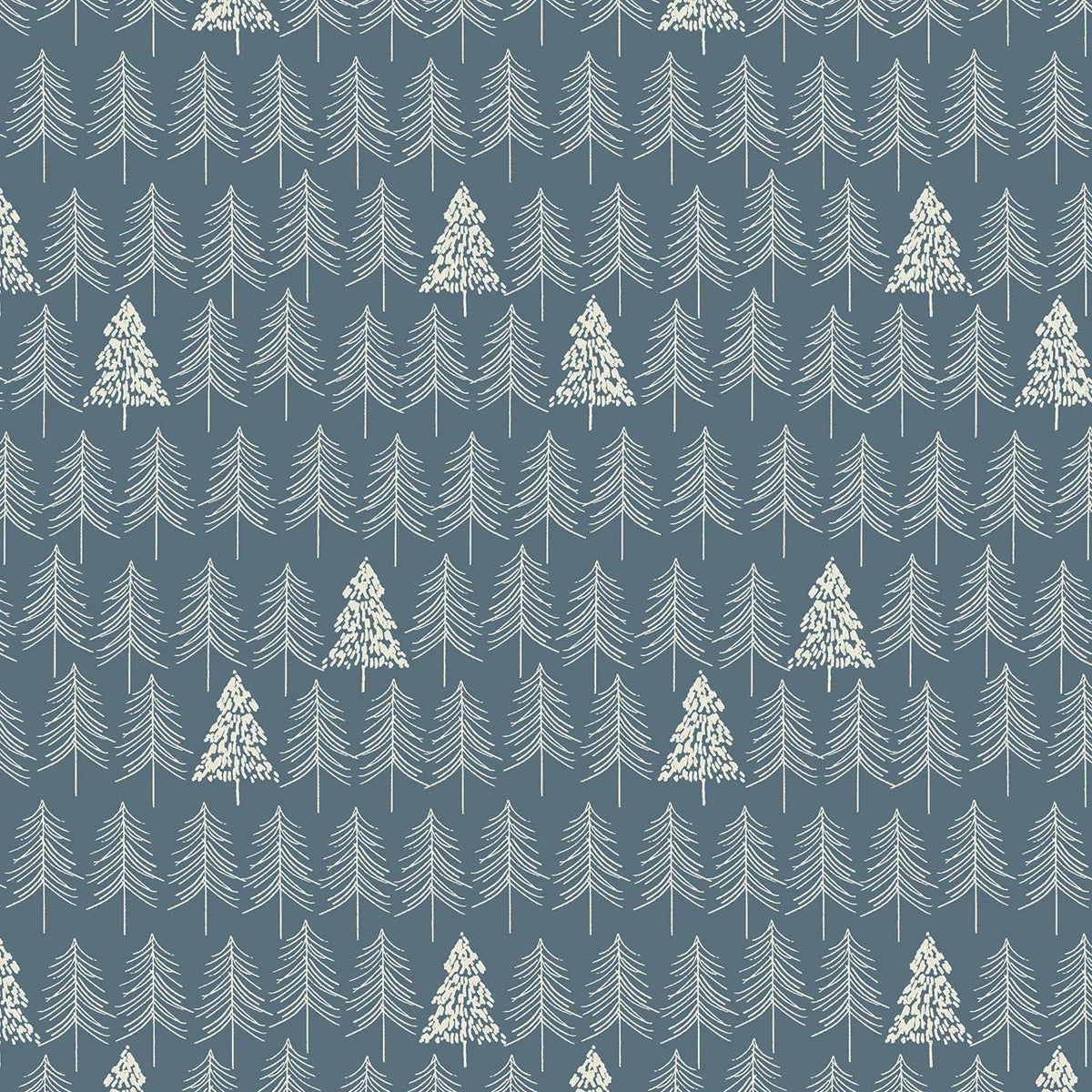 North Wind Fir Trees Fat Quarter (Thread & Ink)