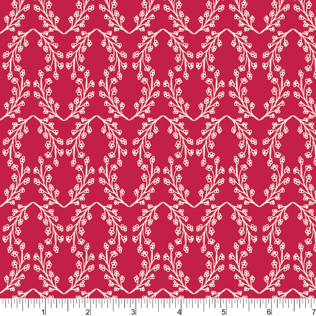 Organic (Phoebe Fabrics) - Coral