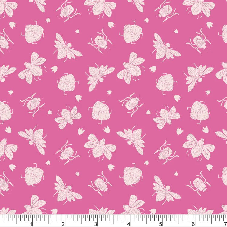 My Garden (Phoebe Fabrics) - Flying Bugs