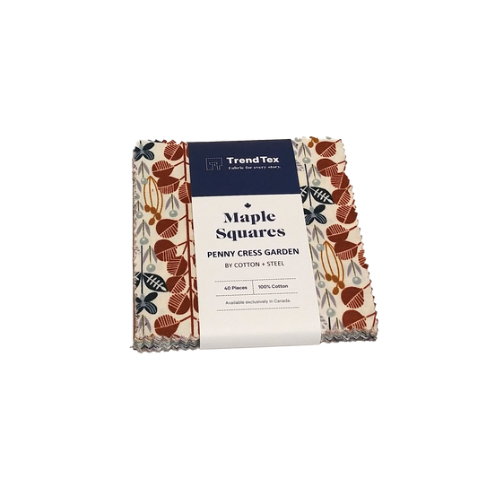 Penny Cress Garden (Cotton+Steel) - Maple Squares