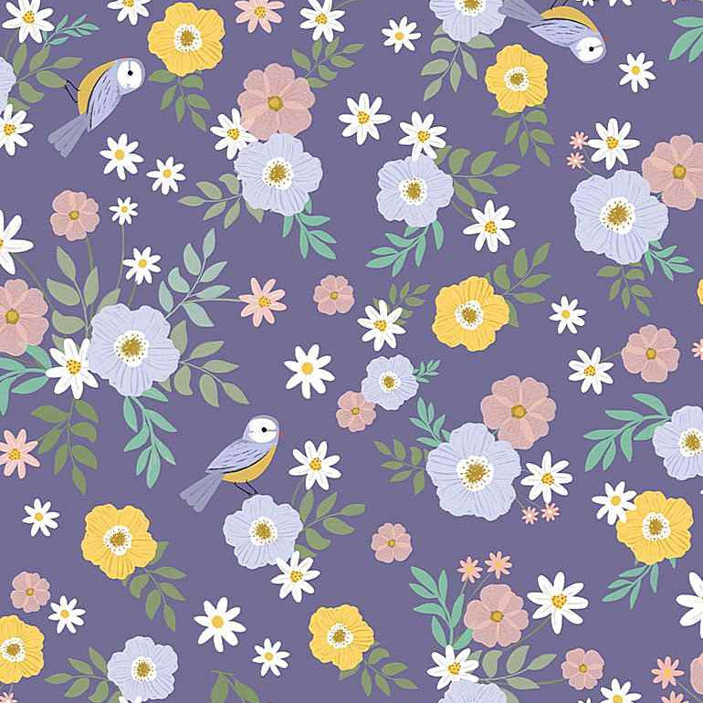 Ready, Thready, Sew! (Dear Stella) - Bird Floral