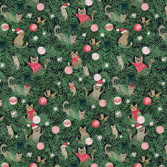 Sweater Weather (Dear Stella) - Tree Kittens