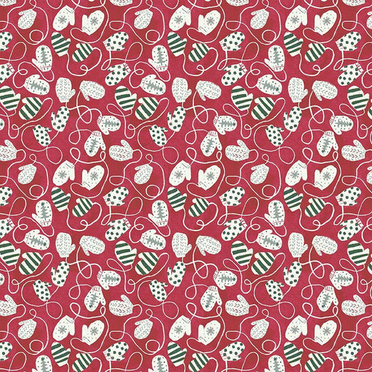 Sweater Weather Mittens Fat Quarter (Dear Stella)