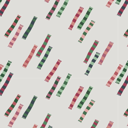 Wintry Scarf Closet Fat Quarter (Phoebe Fabrics)