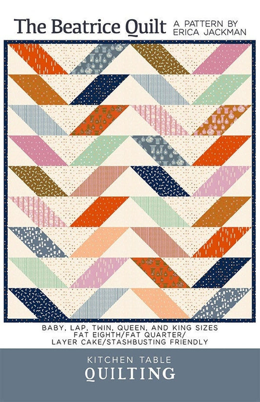 The Beatrice Quilt Pattern (Kitchen Table Quilting)